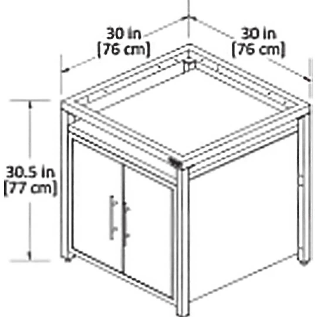 Big Green Egg Modular Nest Expansion Cabinet