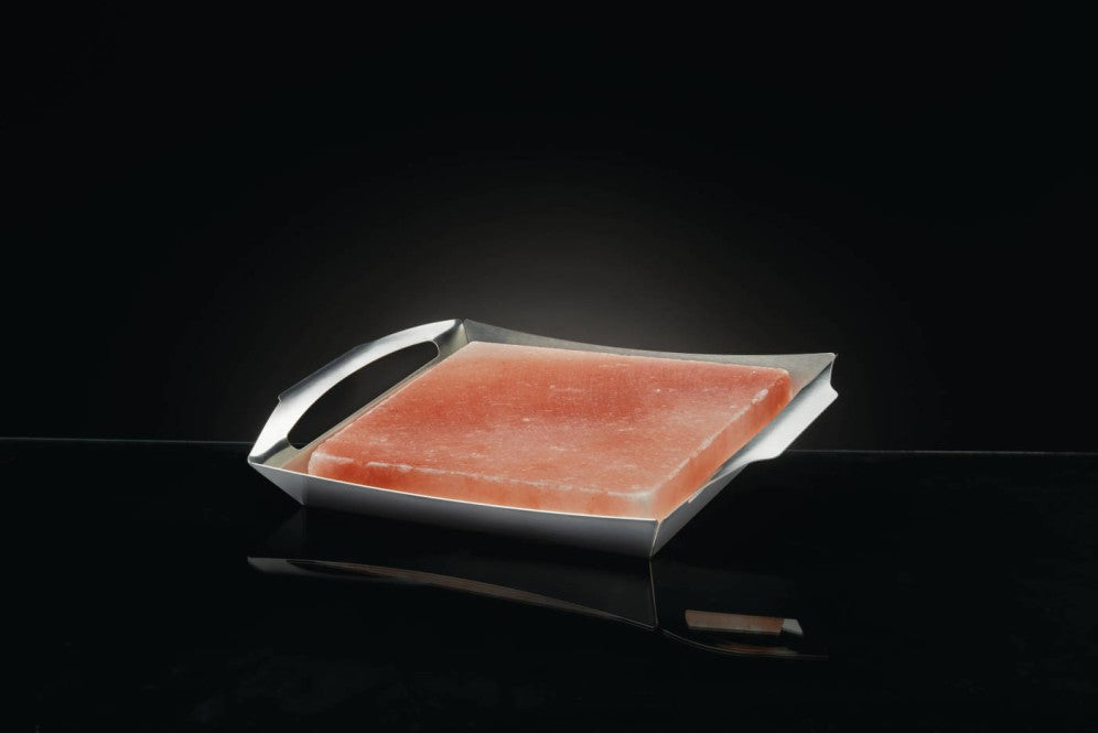 Napoleon Himalayan Salt Block with Stainless Steel Topper