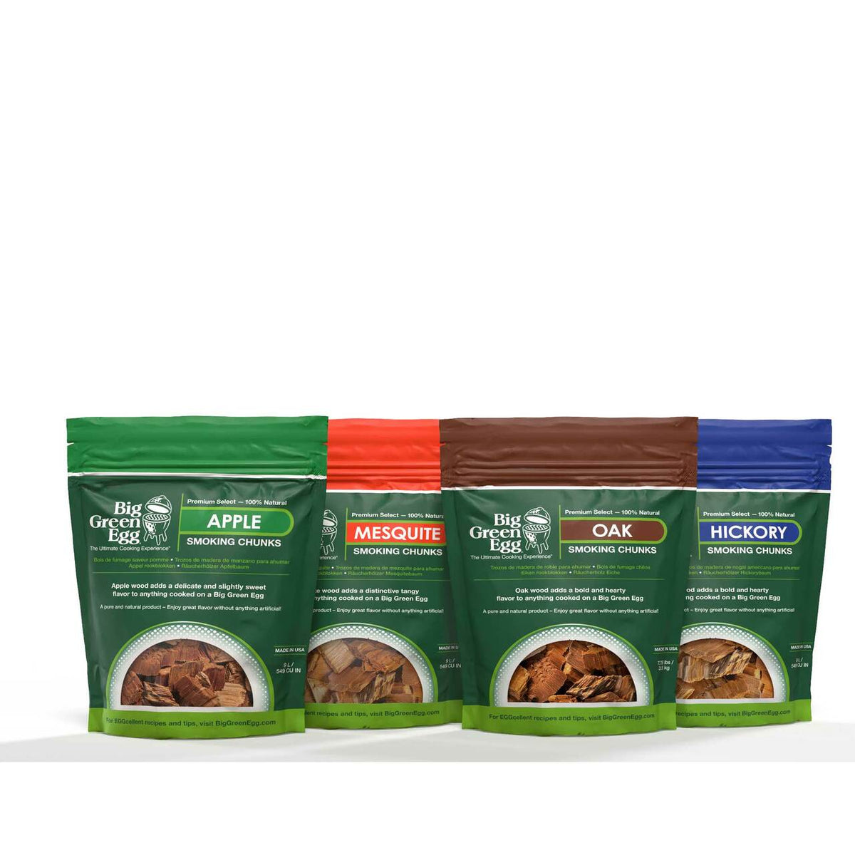 Big Green Egg Smoking Chunks