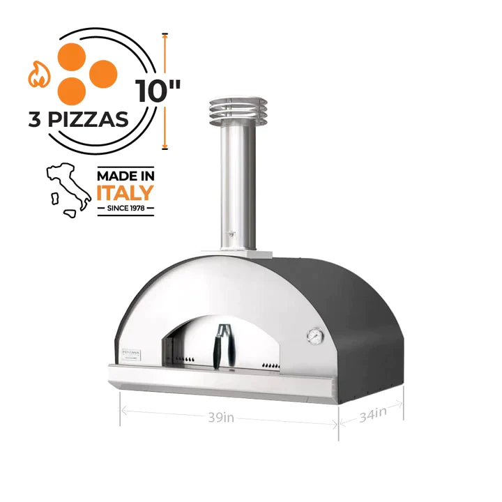 Mangiafuoco Gas Oven - Large (Three 10" Pizzas)