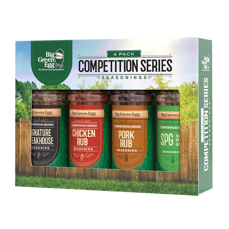 Big Green Egg Seasoning, Competition Series 4-Spice Set