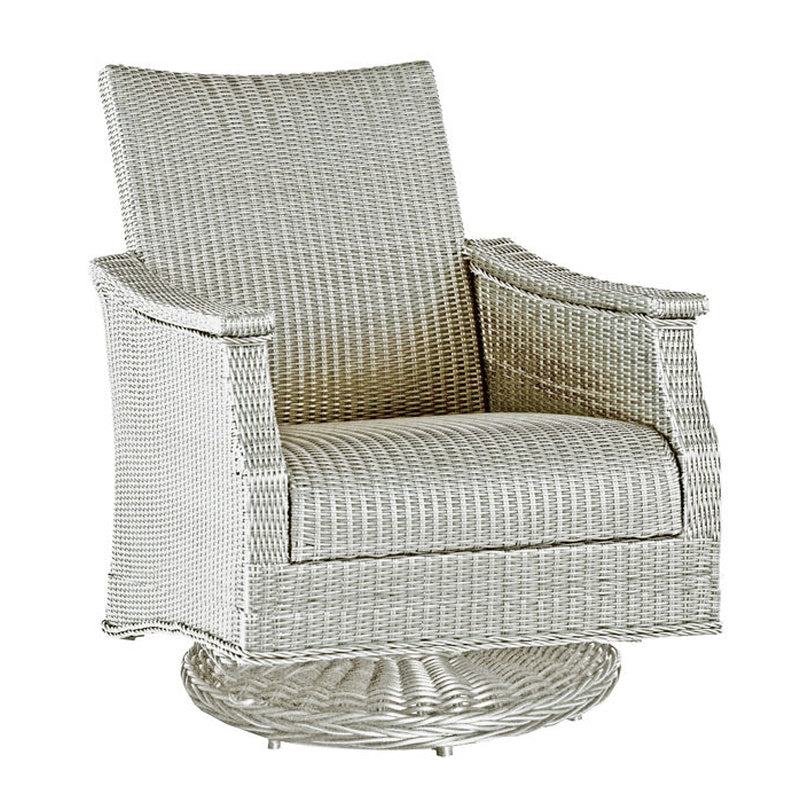 Bentley Woven Swivel Rocker Lounge Chair