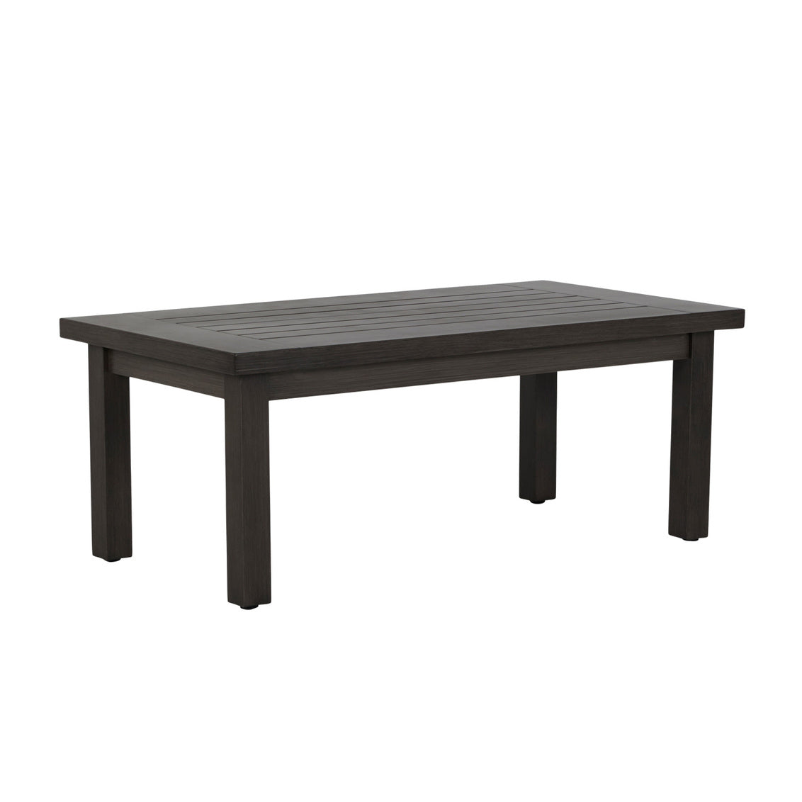 Club Aluminum Rectangular Coffee Table (48&quot; x 22.5&quot;)