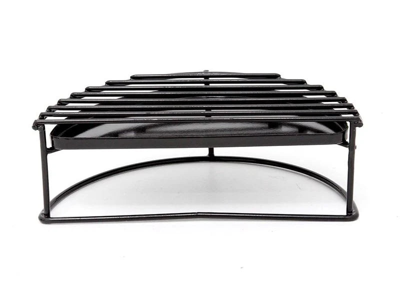 Half Moon Raised Grid w/Drip Pan