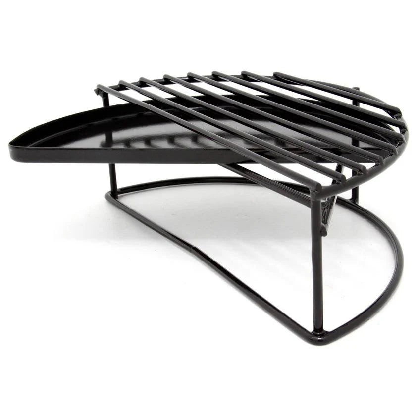 Half Moon Raised Grid w/Drip Pan