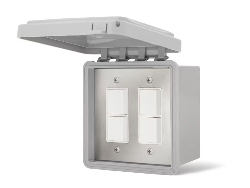 Infratech 14-4325 Dual Surface Mount w/ Weatherproof Box