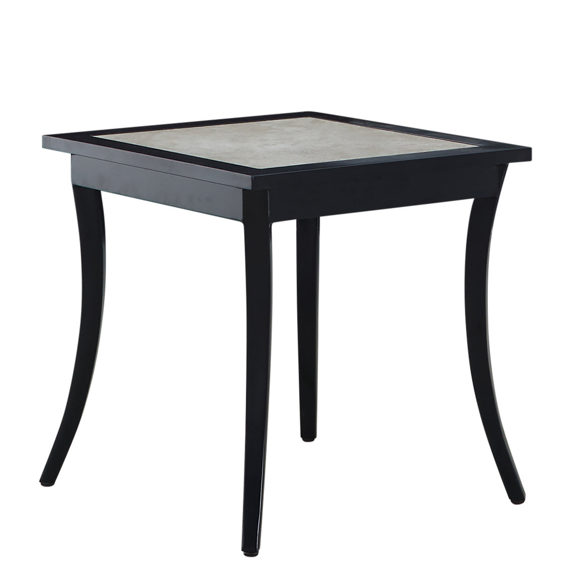 Bermuda End Table with Porcelain Top