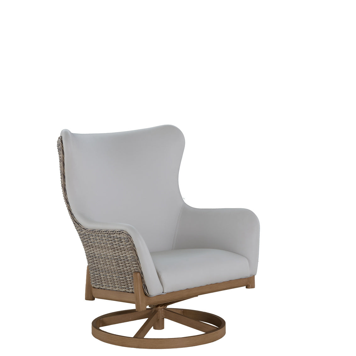 Palma Swivel Rocker Wingback Lounge Chair