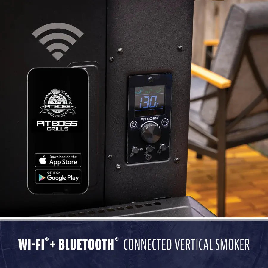 Pit Boss Navigator 3-Series Vertical Pellet Smoker - PBV3M