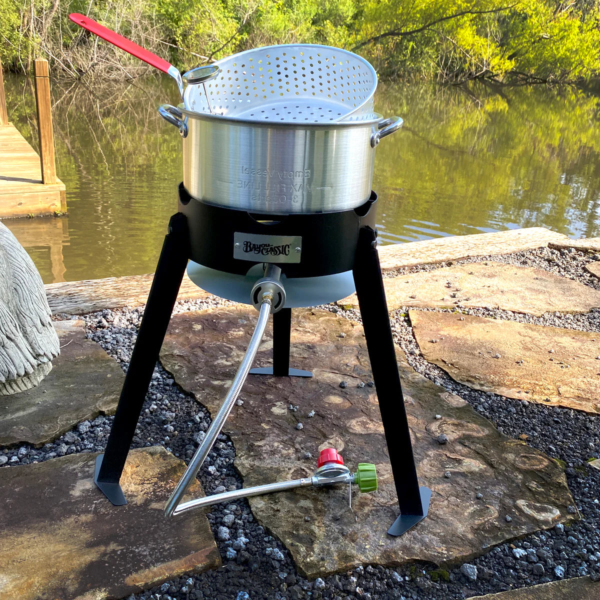 Bayou Classic LP Aluminum Fish Cooker