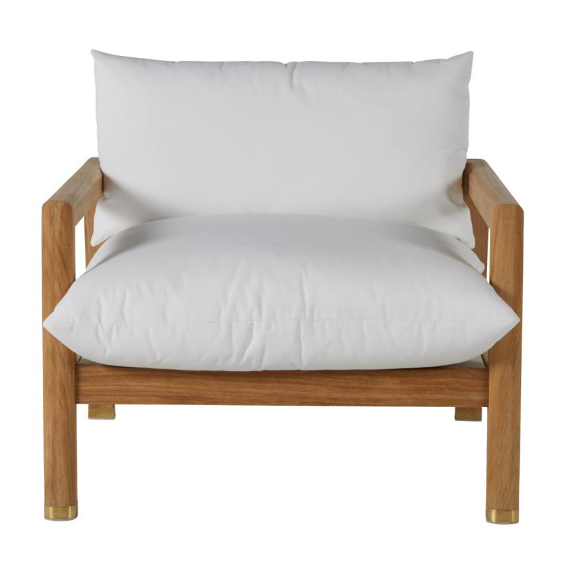 Monterey Teak Lounge Chair with Dream Cloud Cushion