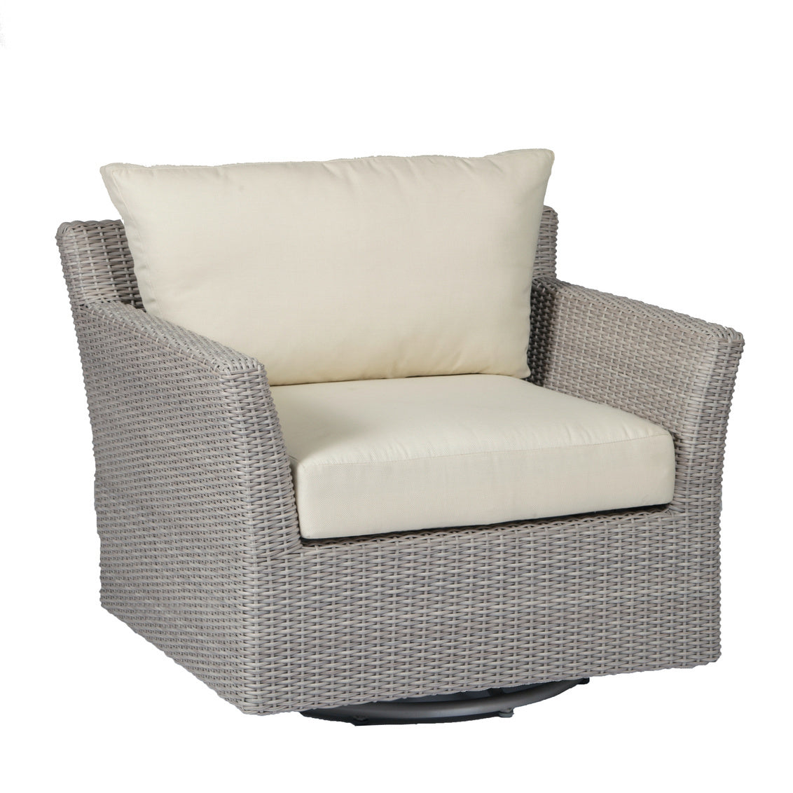 Club Woven Swivel Glider