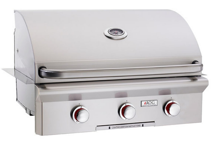 American Outdoor Grill T-Series 30-Inch 3-Burner Built-In Gas Grill without Rotisserie