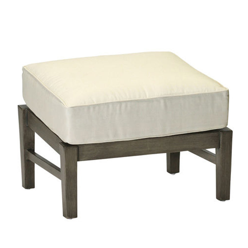 Croquet Aluminum Ottoman