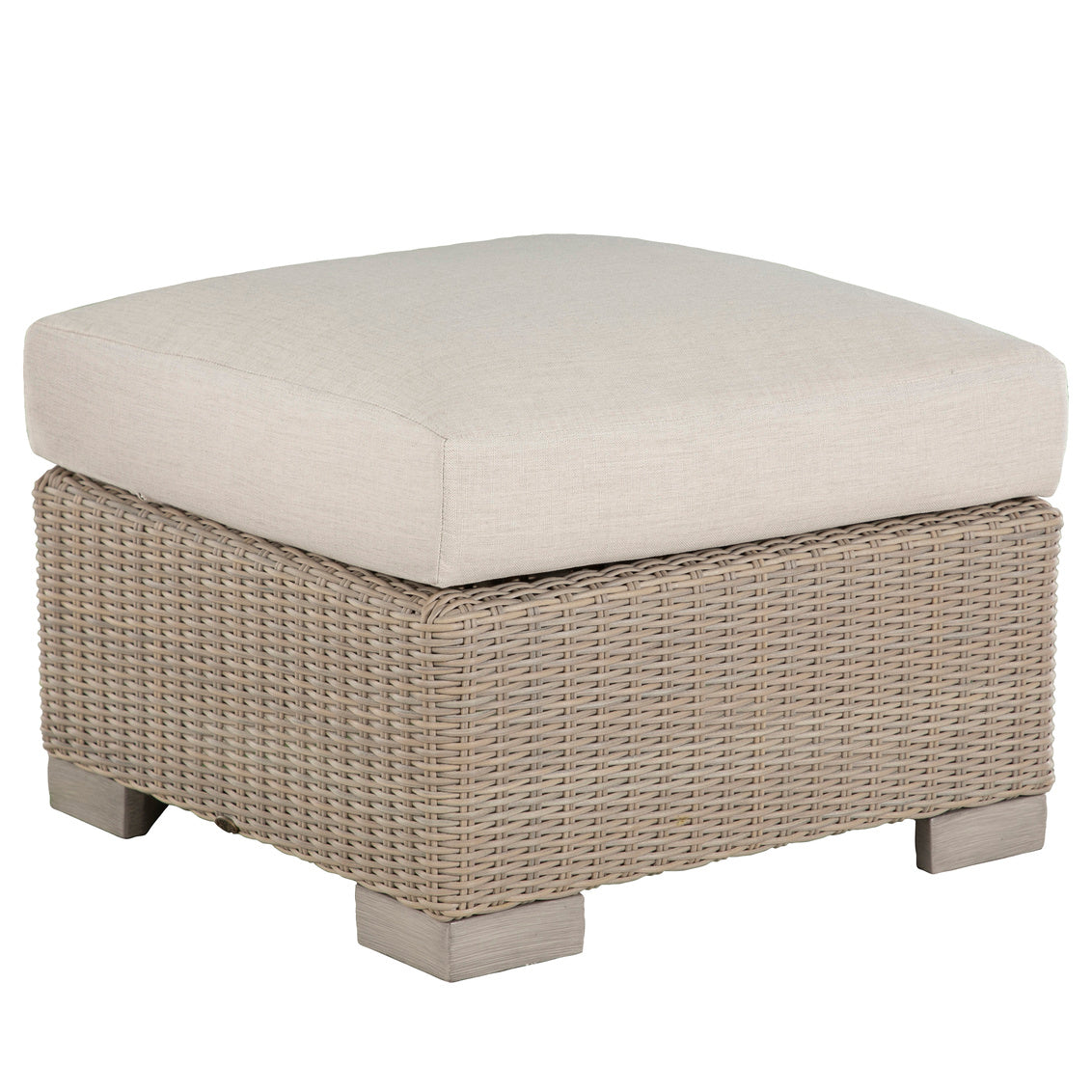 Club Woven Ottoman