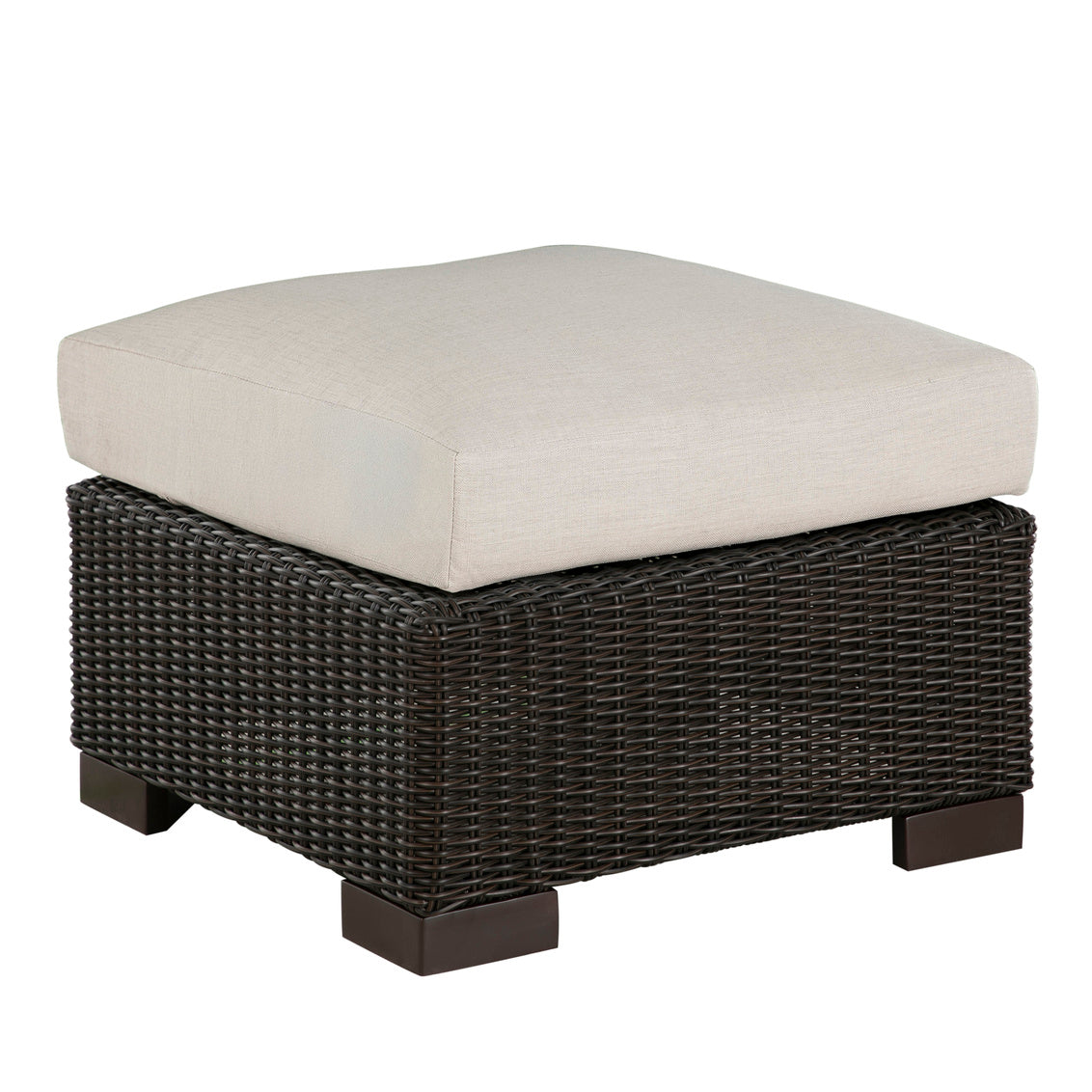 Club Woven Ottoman