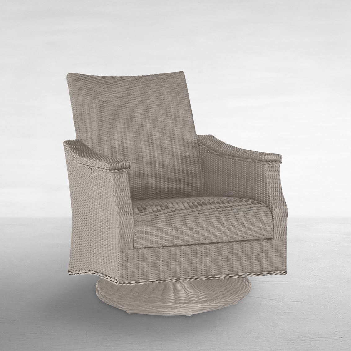 Bentley Woven Swivel Rocker Lounge Chair
