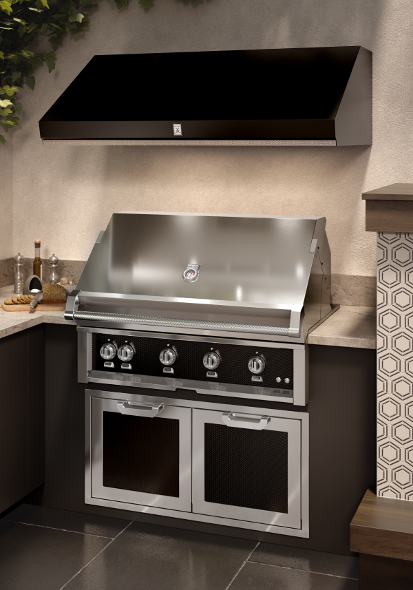 42″ Hestan Outdoor Built-In Grill (4 TRELLIS BURNERS)