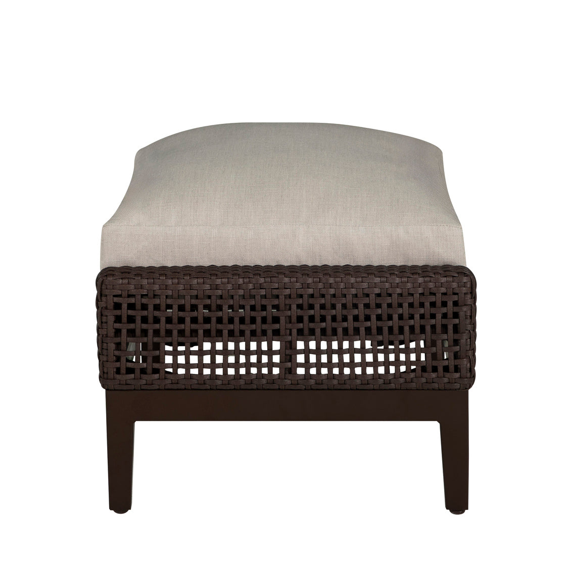 Peninsula Woven Ottoman