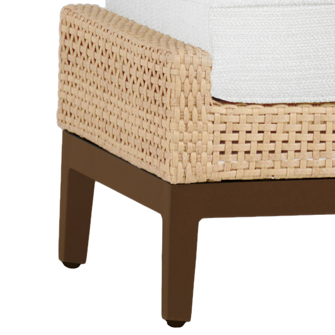 Peninsula Woven Ottoman