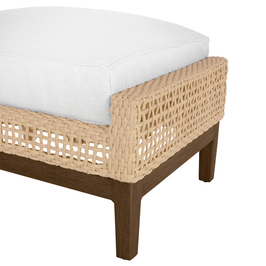 Peninsula Woven Ottoman