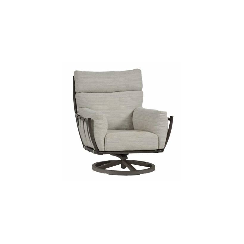 Majorca Aluminum Swivel Rocker Lounge Chair (Frame Only)