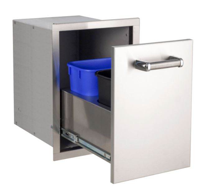 Fire Magic Premium Flush Trash Bin