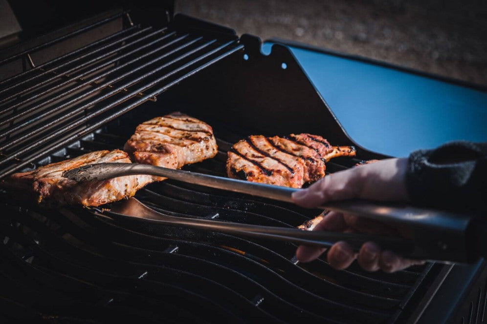 Napoleon Stainless Steel Auto Locking Tongs