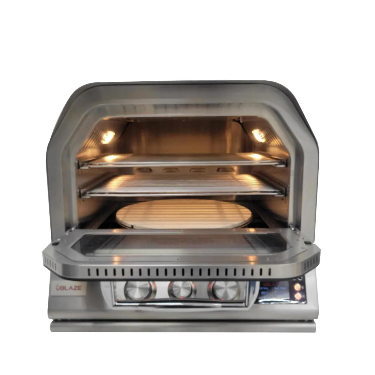 Blaze 26-Inch Gas Outdoor Pizza Oven With Rotisserie