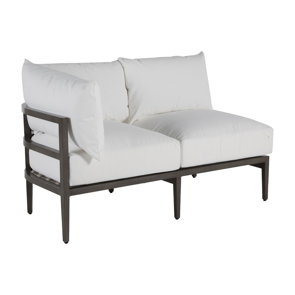 Santa Barbara Aluminum Loveseat with Cushion