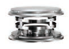 Duravent 6&quot; Diameter DuraTech Chimney Cap - 6DT-VC