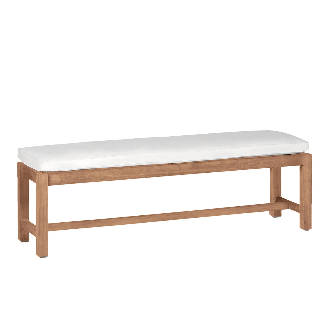 Club Teak Backless Bench
