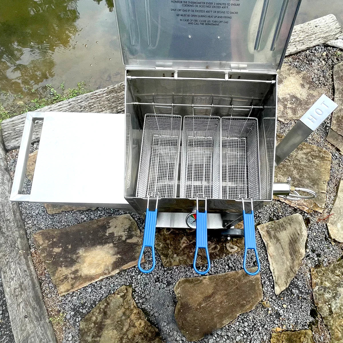 Bayou Classic LP 9-Gallon Stainless Bayou Fryer