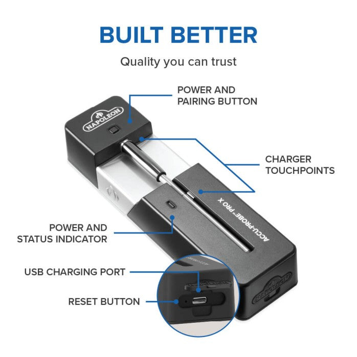 ACCU-PROBE™ PRO X: Wireless Bluetooth® Smart Thermometer