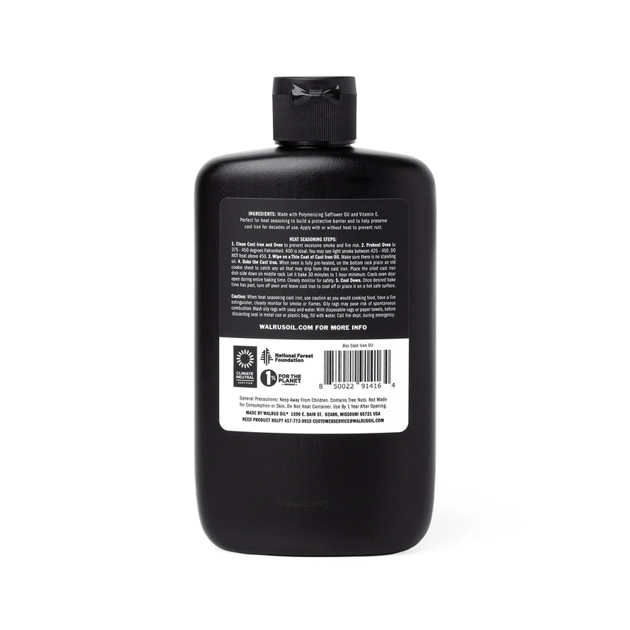 Walrus Cast Iron Oil