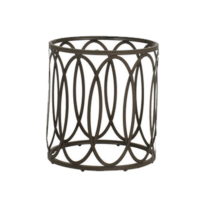 Ella Aluminum Dining Table Base Slate Grey