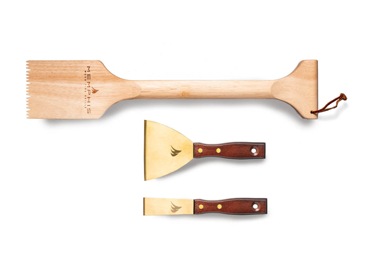 Memphis Three-Pice Grill Scraper Kit