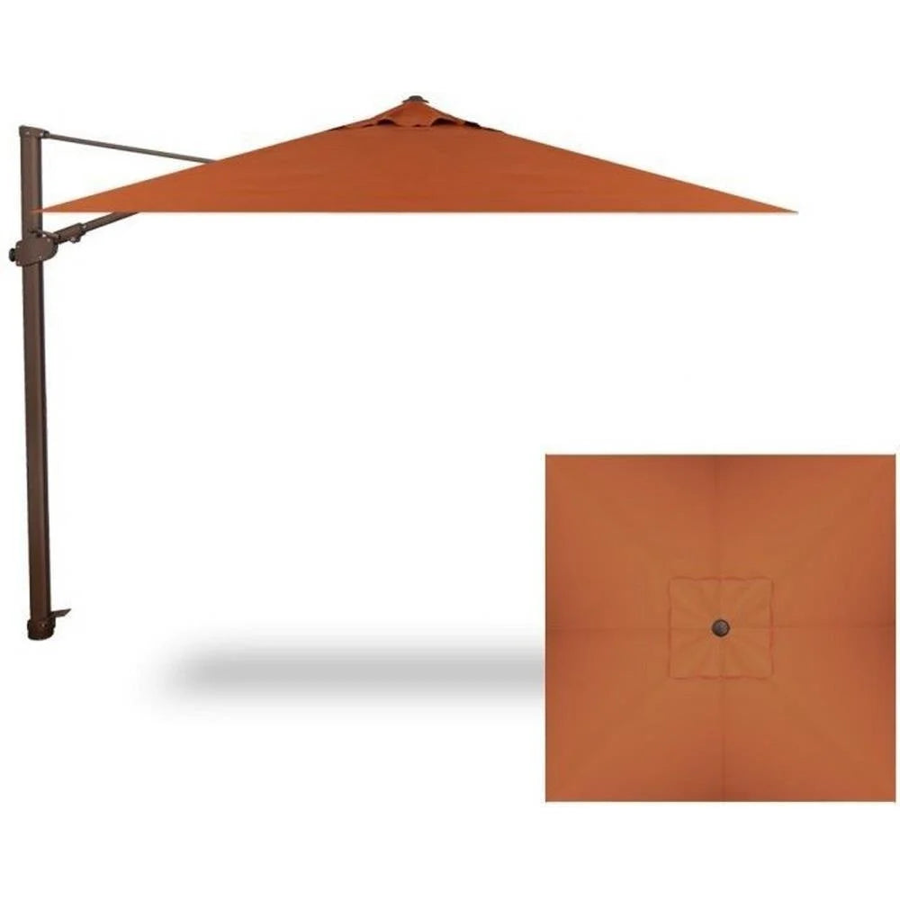 Treasure Garden 10' AG25TSQR Square Cantilever Umbrella