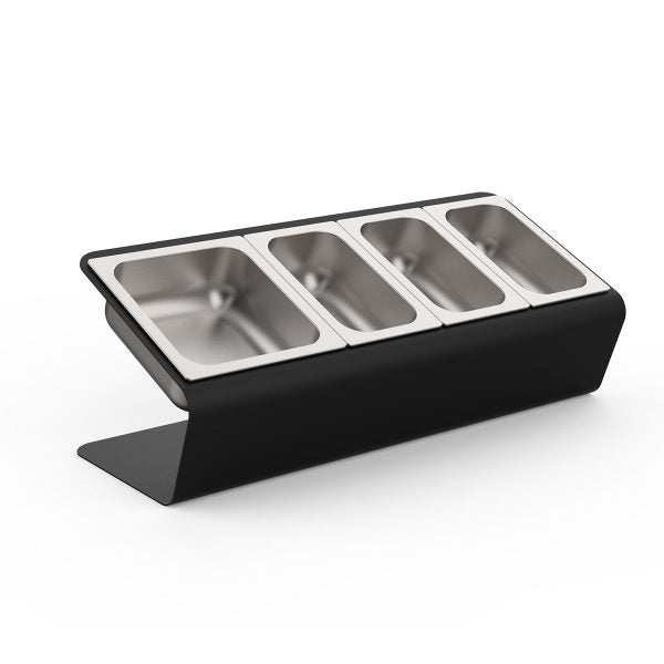 ALFA 4 TOPPING STATION 4 TRAYS W/ LIDS