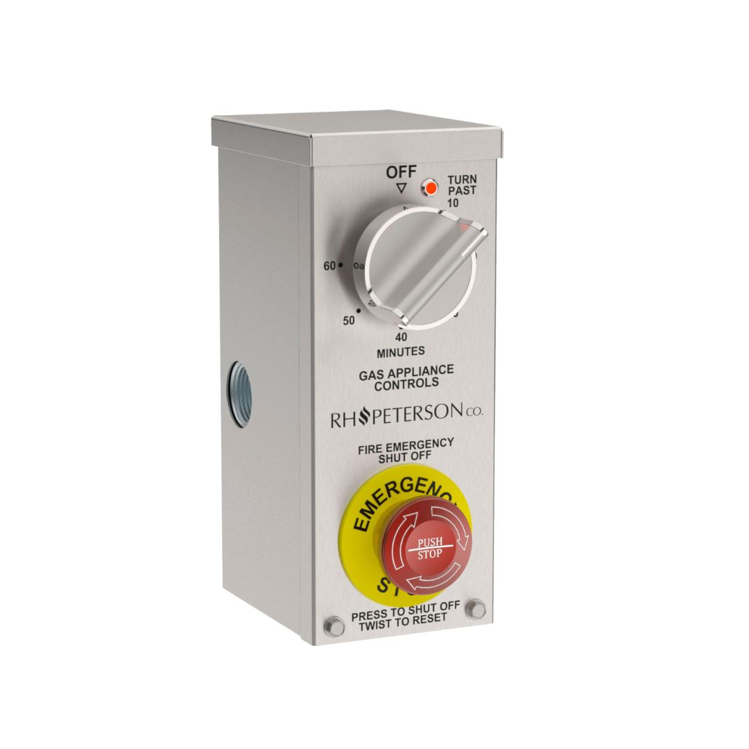 American Fyre Designs Commercial Gas Auto-Shut Off and Electric Timer