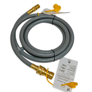 Natural Gas 10″ Hose with Quick Disconnect