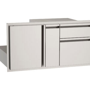 AOG 36" Door with Double Drawer and Platter Storage