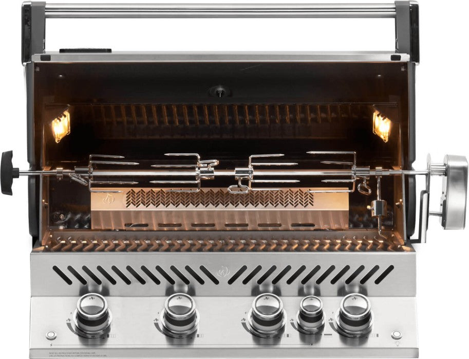Napoleon Built-in Prestige PRO™ 500 Gas Grill Head with Infrared Rear Burner