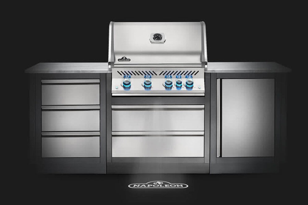 Napoleon Built-in Prestige PRO™ 500 Gas Grill Head with Infrared Rear Burner