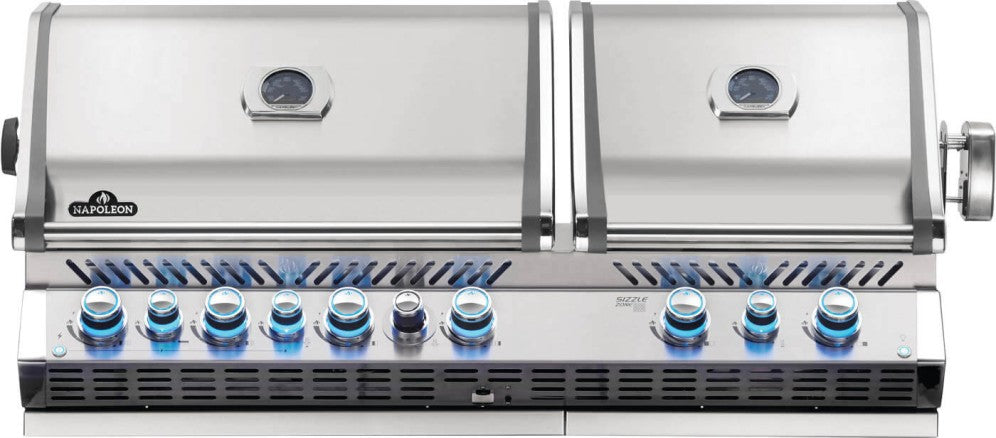 Napoleon Built-in Prestige PRO™ 825 Gas Grill Head with Infrared Bottom and Rear Burner