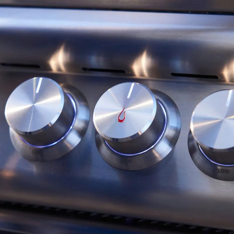 Blaze 32" 4-Burner Premium LTE+ Gas Grill with Rear Burner and Built-in Lighting System