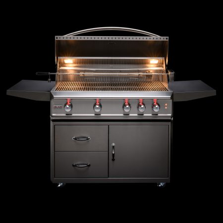 Blaze Professional 44&quot; 4 Burner Gas Grill with Rear Infrared Burner
