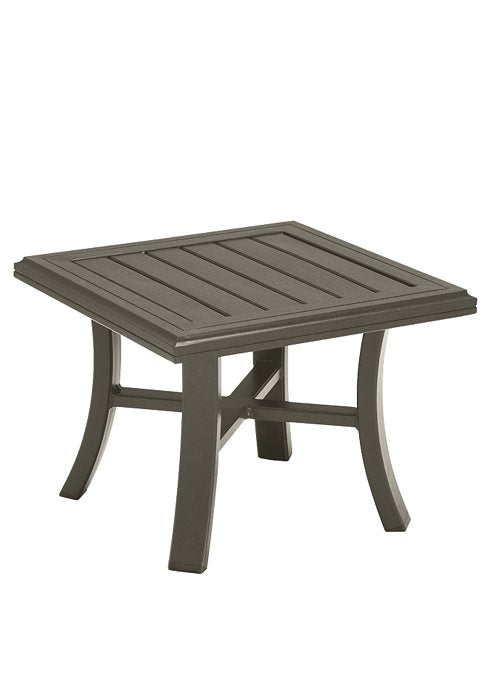 Banchetto Slat 24&quot; Square Tea Table