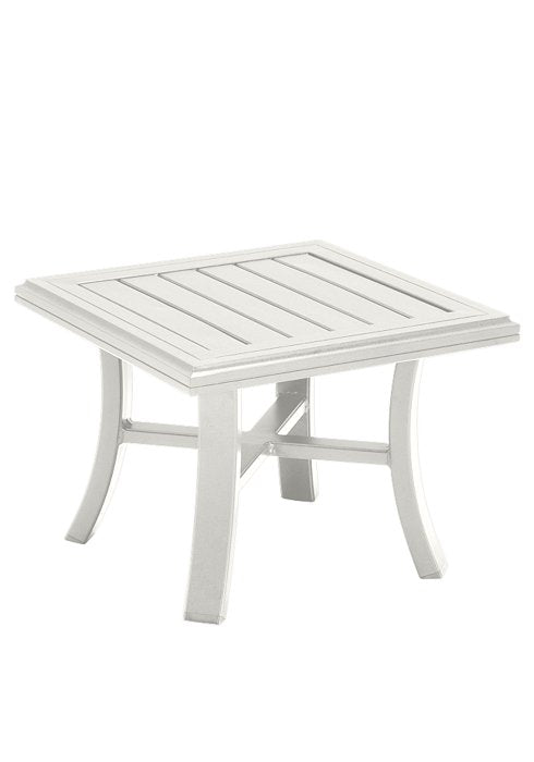 Banchetto Slat 24&quot; Square Tea Table