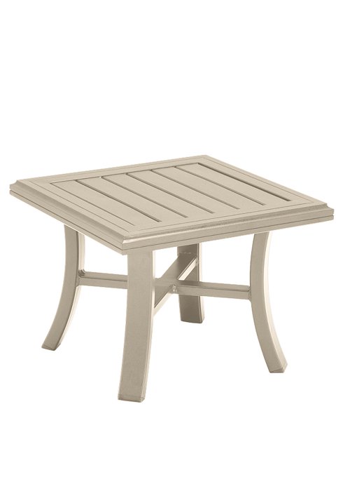 Banchetto Slat 24&quot; Square Tea Table